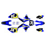 suzuki rmz450 graphics kit 2008-2017 instinct series blue