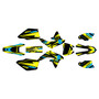 suzuki rmz450 graphics kit 2008-2017 razor series yellow