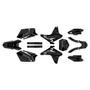 suzuki rmz450 graphics kit 2005-2006 warrior series smoke