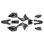 suzuki rmz450 graphics kit 2008-2017 split series smoke