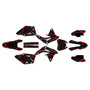 suzuki rmz450 graphics kit 2008-2017 twitch series red