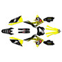 suzuki rmz250 graphics kit 2019-2026 lancaster series yellow