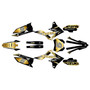 suzuki rmz450 graphics kit 2018-2026 turbo series gold
