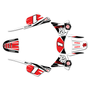 yamaha pw50 graphics kit all years blazing series red
