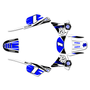 yamaha pw50 graphics kit all years blazing series blue