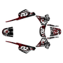 yamaha pw50 graphics kit all years core series red