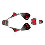 yamaha pw80 graphics kit all years cyberware series red