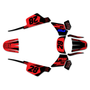 yamaha pw50 graphics kit all years factory series red-shift