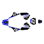 yamaha pw80 graphics kit all years evader series blue