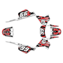 yamaha pw50 graphics kit all years incision series red