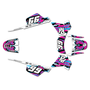 yamaha pw50 graphics kit all years incision series magenta