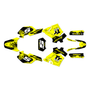 yamaha tt600e graphics kit 1994-1997 night-city series yellow