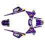 yamaha pw50 graphics kit all years pecker series purple