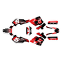 yamaha tt600e graphics kit 1994-1997 turbo series red