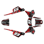 yamaha pw50 graphics kit all years revolt series red