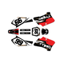 yamaha ttr90 graphics kit 2000-2008 division series red