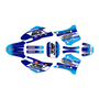 yamaha ttr125 graphics kit 2000-2007 blitz series blue