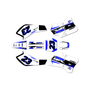 yamaha ttr90 graphics kit 2000-2008 evader series blue-white