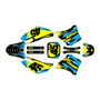 yamaha ttr125 graphics kit 2000-2007 divison series cyan