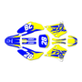 yamaha ttr125 graphics kit 2000-2007 factory series yellow
