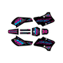 yamaha ttr90 graphics kit 2000-2008 rebel series magenta