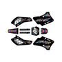 yamaha ttr90 graphics kit 2000-2008 rebel series rainbow
