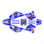 yamaha ttr125 graphics kit 2000-2007 lethal series blue