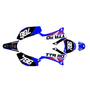 yamaha ttr110 graphics kit all years viper series blue