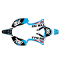 yamaha ttr110 graphics kit all years viper series cyan
