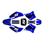 yamaha ttr125 graphics kit 2000-2007 night series blue