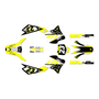 yamaha ttr225 graphics kit 1999-2004 evader series yellow
