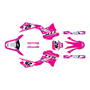yamaha ttr225 graphics kit 1999-2004 lethal series magenta