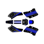 yamaha ttr90 graphics kit 2000-2008 usa series blue-shift