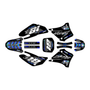 yamaha ttr125 graphics kit 2000-2007 rebel series blue