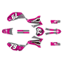 yamaha ttr125 graphics kit 2008-2026 predator series magenta