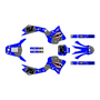 yamaha ttr225 graphics kit 1999-2004 predator series blue