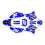 yamaha ttr125 graphics kit 2000-2007 spear series blue