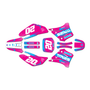 yamaha ttr125 graphics kit 2000-2007 spear series magenta