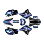 yamaha ttr230 graphics kit all years lethal series purple