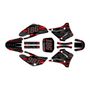 yamaha ttr125 graphics kit 2000-2007 twitch series red