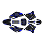 yamaha ttr125 graphics kit 2000-2007 twitch series blue