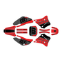 yamaha ttr125 graphics kit 2000-2007 usa series red-shift