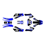 yamaha ttr250 graphics kit 1999-2006 evader series blue