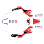yamaha tw200 graphics kit all years factory series red