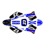 yamaha ttr125 graphics kit 2000-2007 viper series blue
