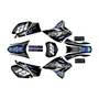 yamaha ttr230 graphics kit all years rebel series blue