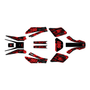 yamaha ttr250 graphics kit 1999-2006 twitch series red
