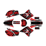 yamaha ttr230 graphics kit all years twitch series red