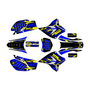 yamaha ttr230 graphics kit all years twitch series blue-yellow
