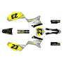 yamaha ttr125 graphics kit 2008-2026 viper series yellow